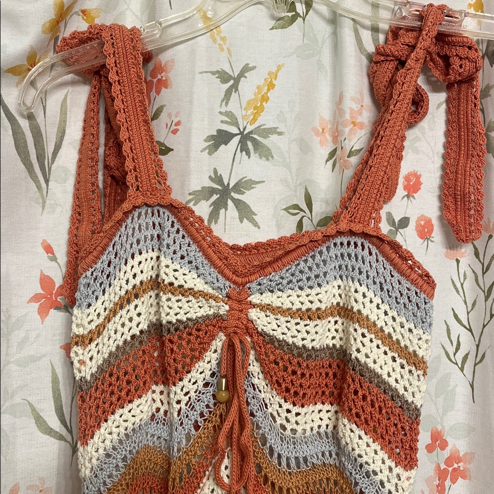 Zimmermann Devi Wave Crochet Mini Dress - Zimmermann Size 0 - Picture 10 of 17